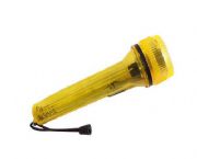 黃色透時電筒