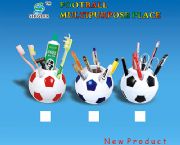 足球筆筒