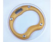 金色曲線形人體秤