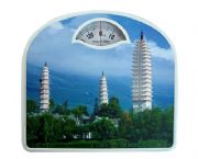 名勝古跡人體秤