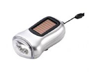 太陽能手搖手電筒