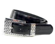 休閑女士針扣皮帶