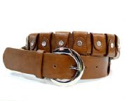 休閑女士針扣皮帶