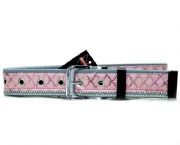 魚磷拉鏈日字扣腰帶