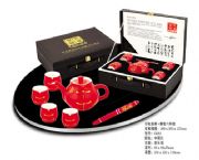 唐裝茶具六件套
