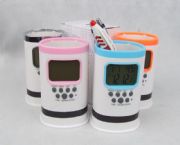 自然聲筆筒七彩萬年歷