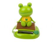 太陽能青蛙公仔擺件