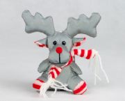 坐鹿反光小掛件