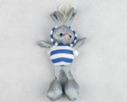 大腳兔子反光小掛件