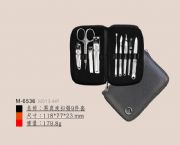 黑真皮掃鉻9件套