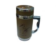 紫砂寶座辦公杯