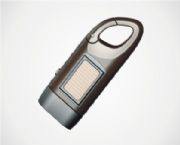 登山扣太陽(yáng)能手電筒