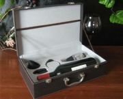 高檔醒酒器單支酒箱四件套