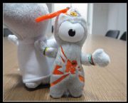 倫敦奧運會吉祥物文洛克掛件