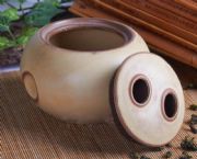 茶葉罐（粗陶）