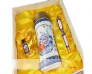 中國景泰藍保溫杯三件套