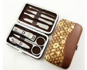 木紋印金笑臉7件套